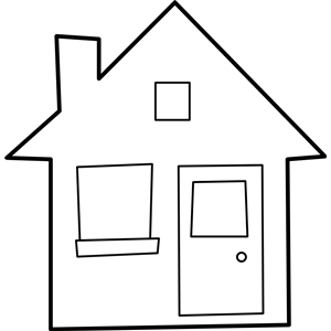 Maison / House clipart, cliparts of Maison / House free download ...