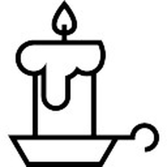 Candle outline Icons | Free Download
