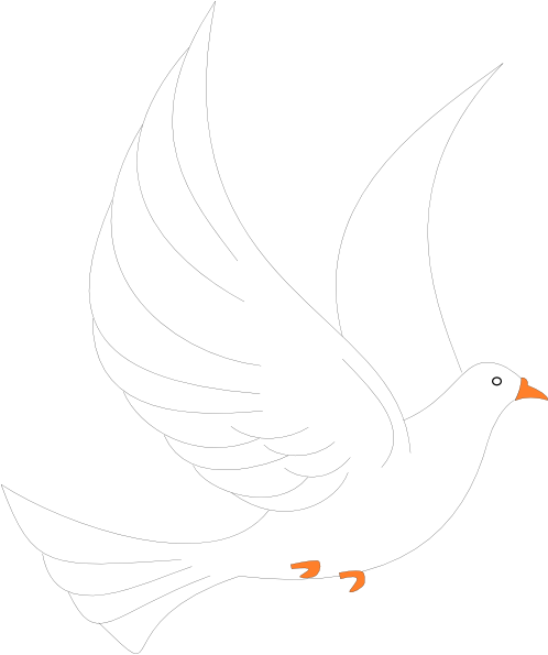 Dove Stencil - ClipArt Best