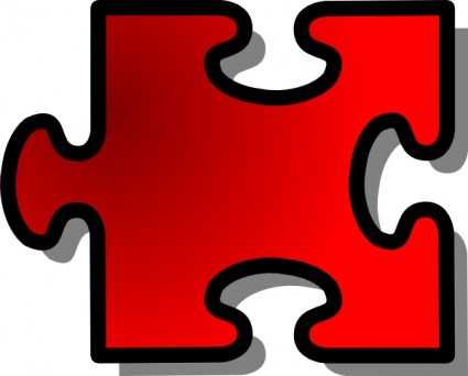 Jigsaw Puzzle Piece clip art Free vector in Open office drawing ...