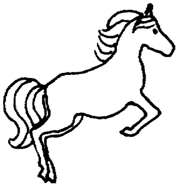 Classic Horse Decorative Clip Art « Classic Horse