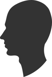 head-profile-silhouette-male- ...