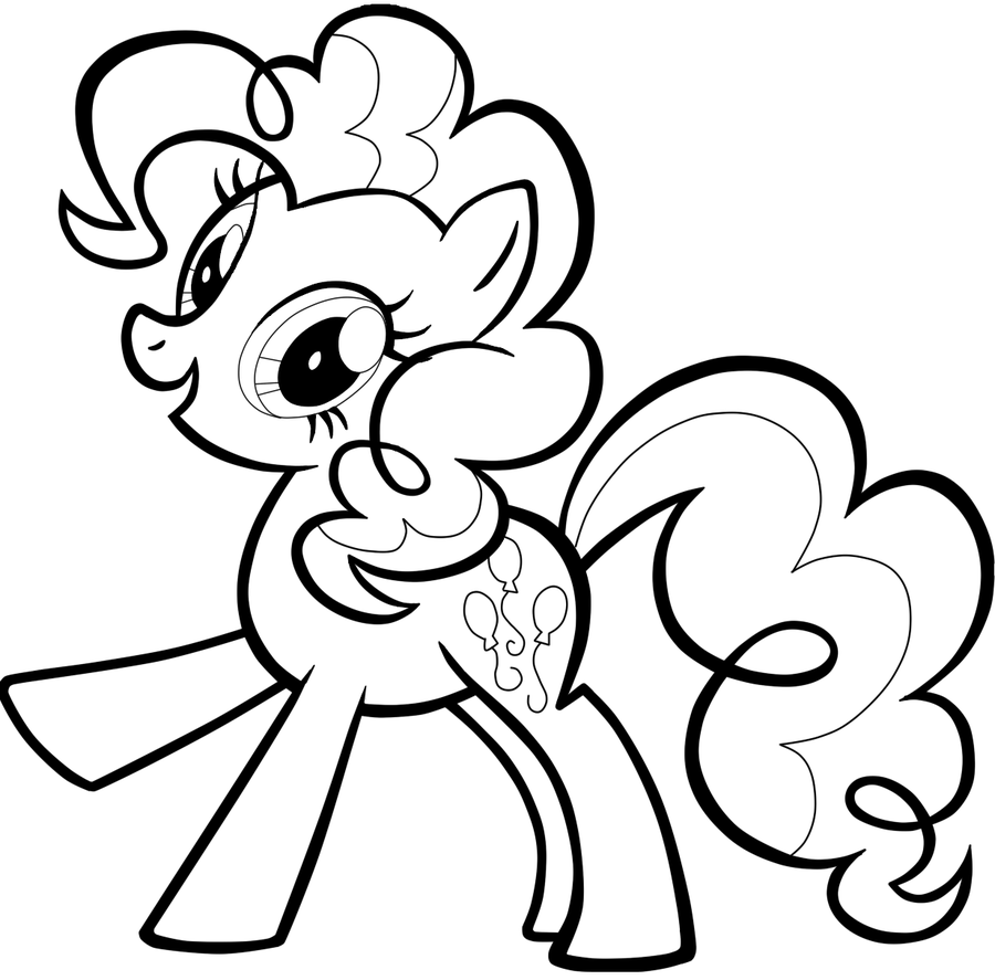 my little pony coloring pages pinkie pie | The Coloring Pages