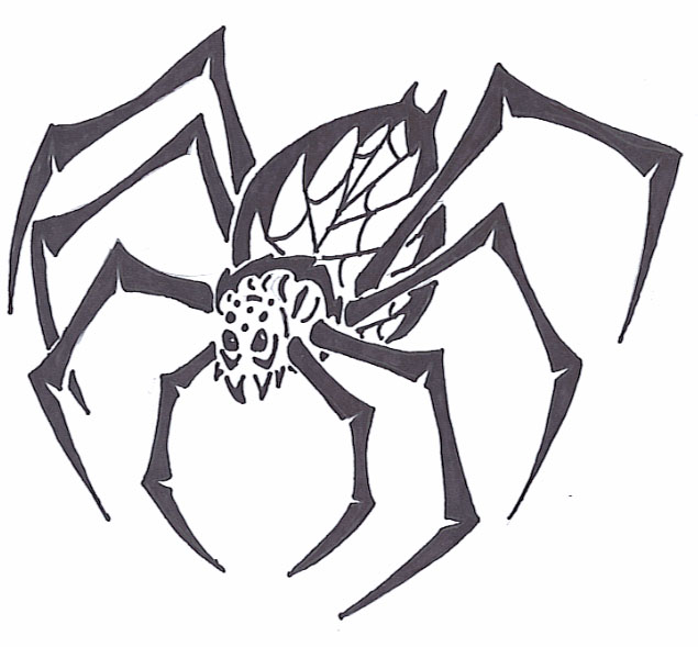 Tribal Spider - ClipArt Best - ClipArt Best