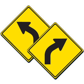 Curved Arrow Symbol Sign