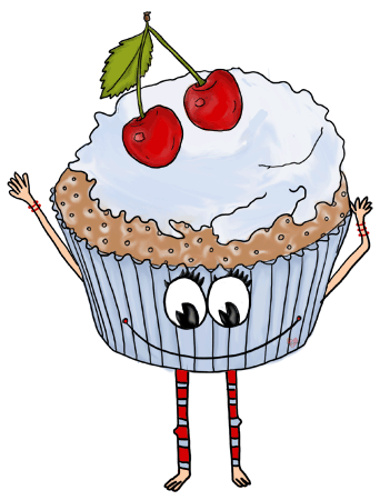 Cartoon Cupcake Pictures Cherry Cupcake Cartoon,Echo's Cupcake ...