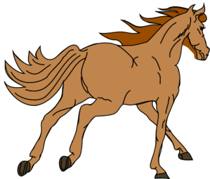 Tan Horse clip art - vector clip art online, royalty free & public ...