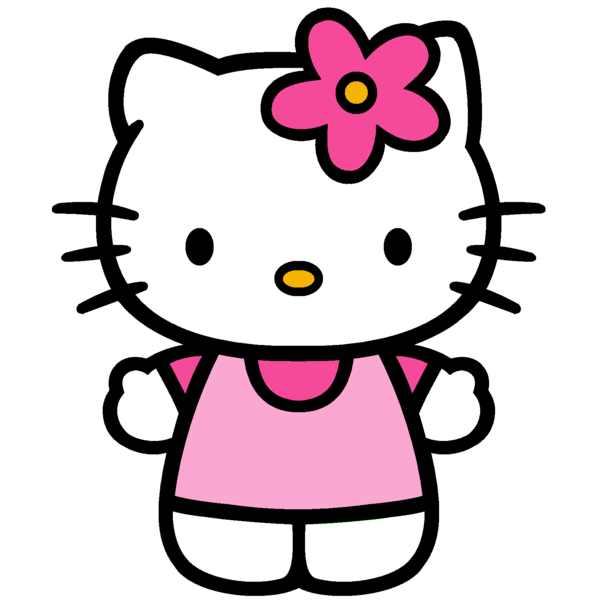 Hello Kitty Clip Art Border - Free Clipart Images
