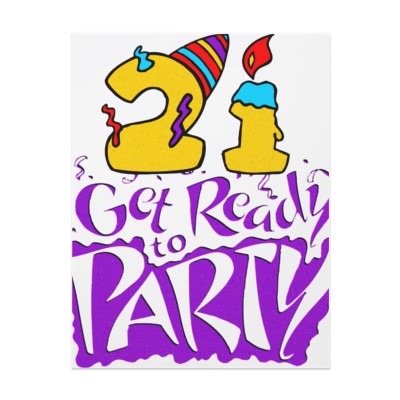 21st birthday clipart