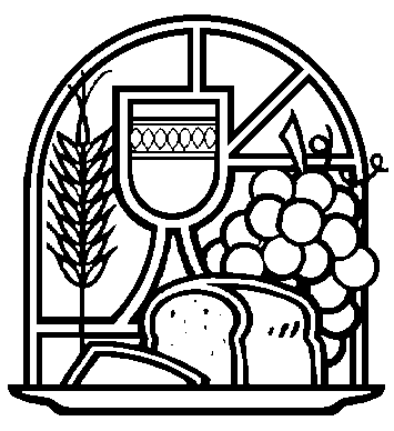 communion breade Colouring Pages