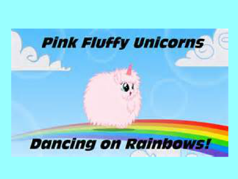 Pink Fluffy Unicorn Dancing on Rainbows remix on Scratch
