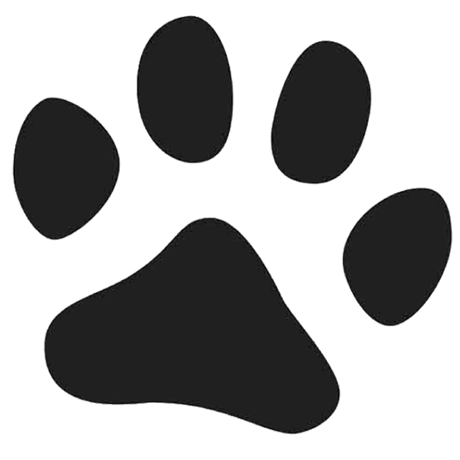Paw Print Silhouette | Free Download Clip Art | Free Clip Art | on ...