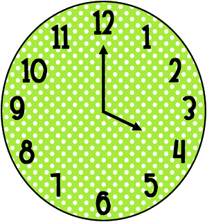 7 00 clock clipart cute