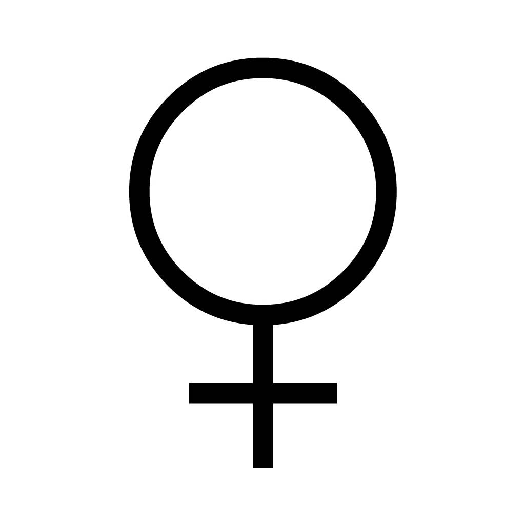 Female Female Symbol Clipart