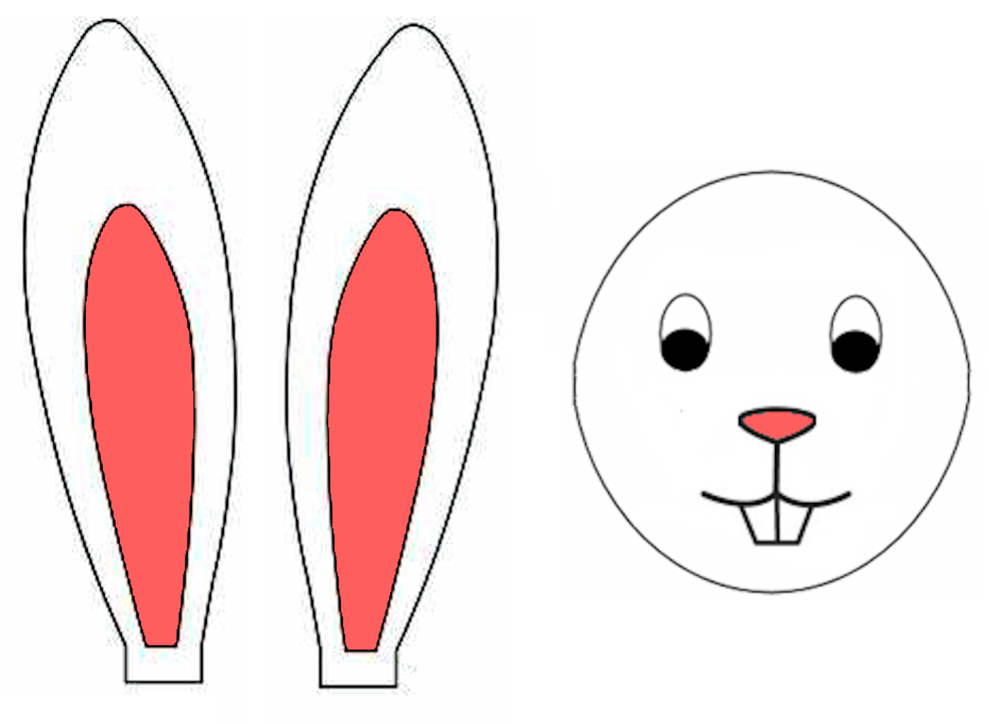 Printable Bunny Faces ClipArt Best