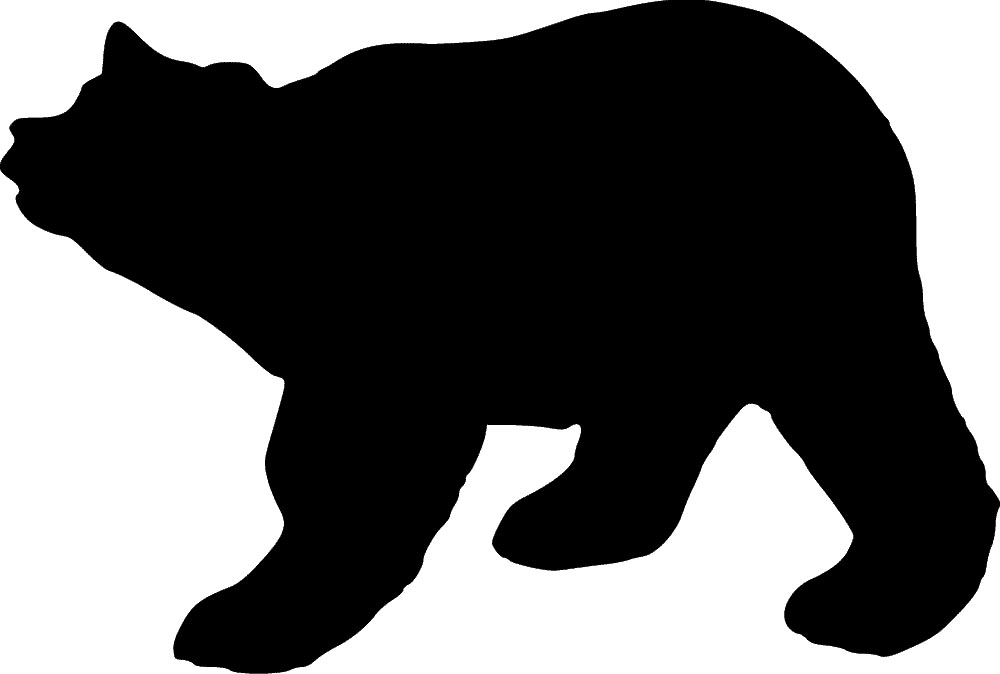 Bear Stencil | SP Stencils