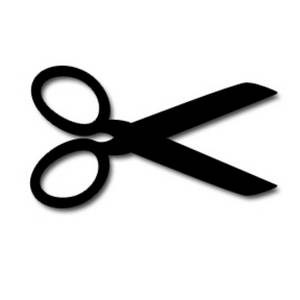 Scissor cutting line clip art - Free Clipart Images