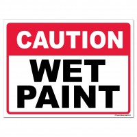 Wet Paint Sign Free - ClipArt Best