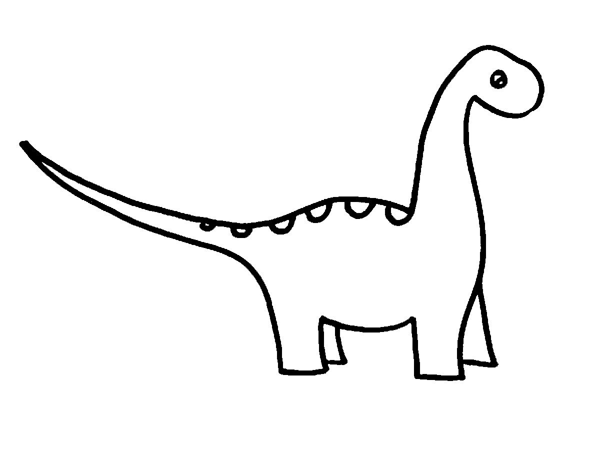 Dinosaur Outline