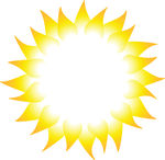 Yellow Sun Rays Background - Free Clipart Images