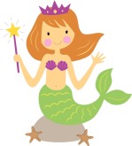 Vintage Mermaid Clipart - Free Clipart Images