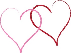 Interlocking Hearts Clip Art Clipart - Free to use Clip Art Resource