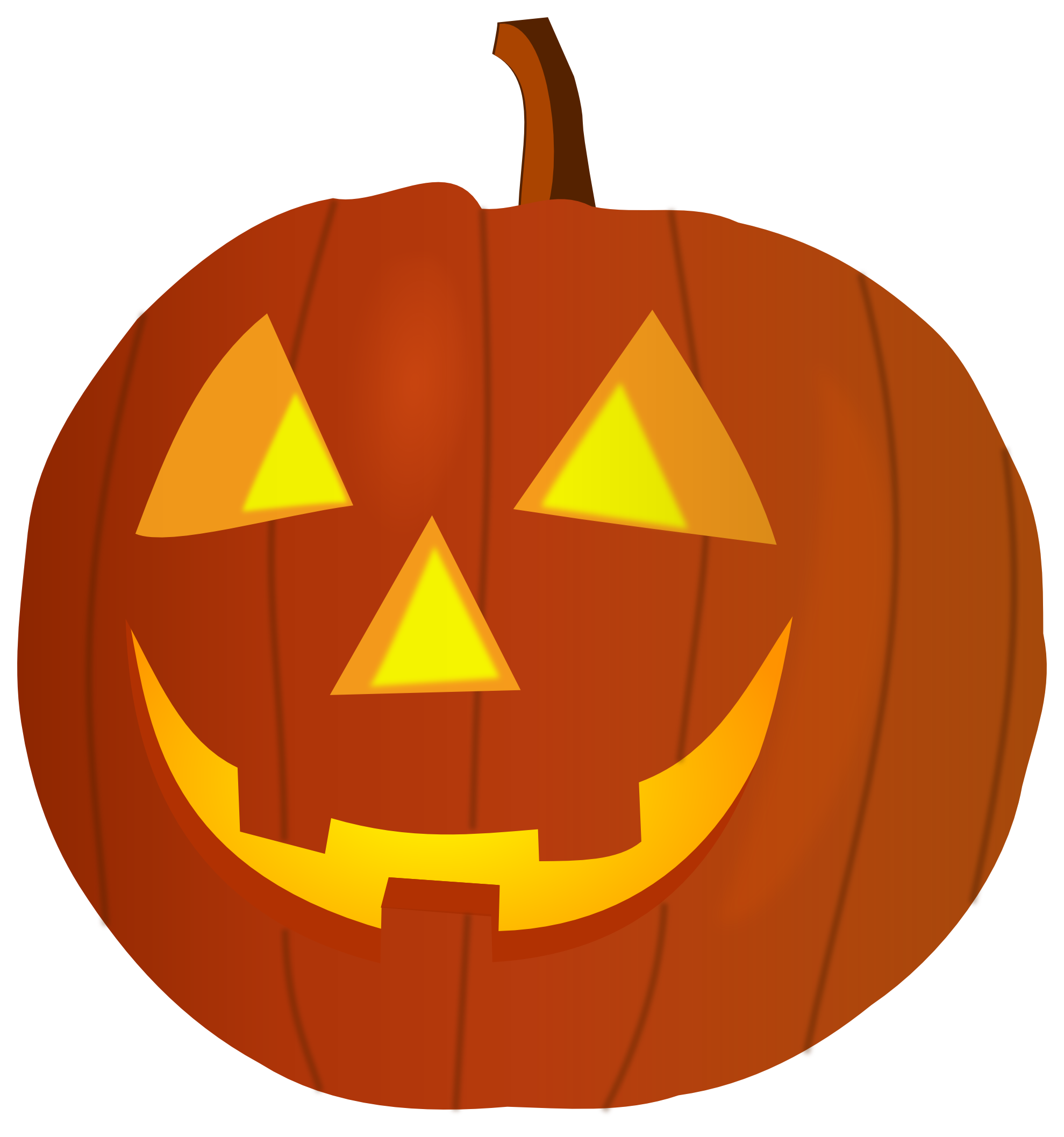 Happy pumpkins clipart