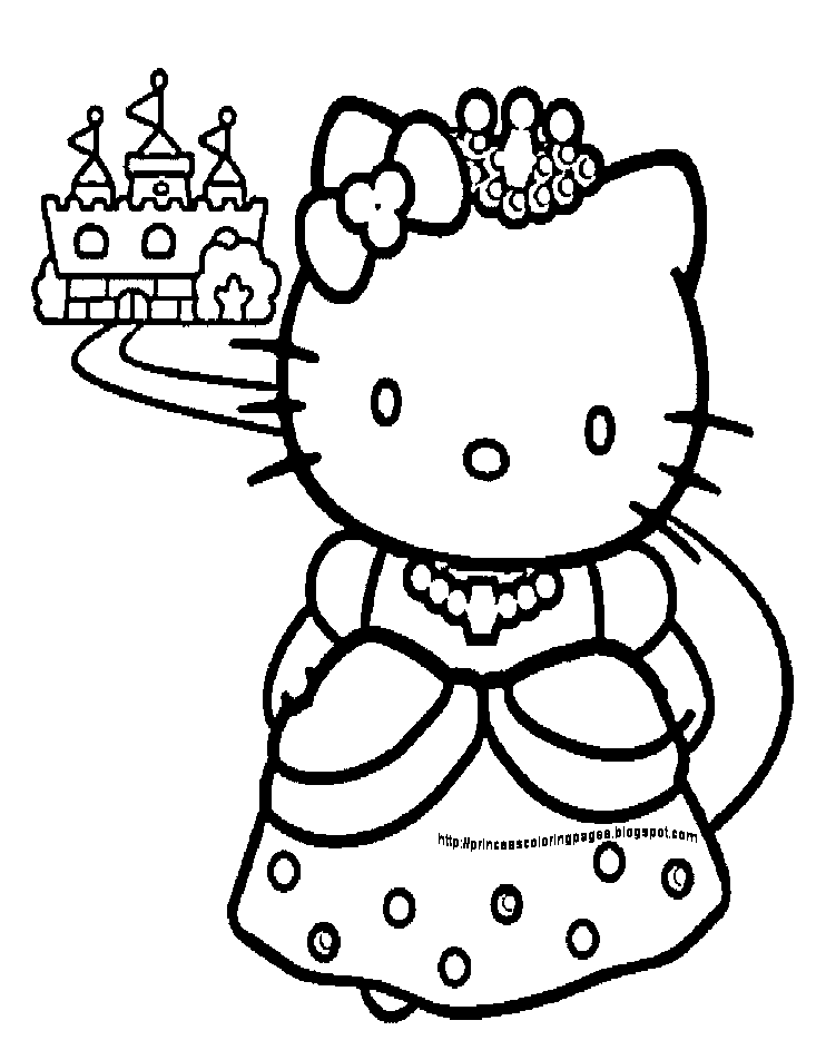 Princess Castle Coloring Page - AZ Coloring Pages