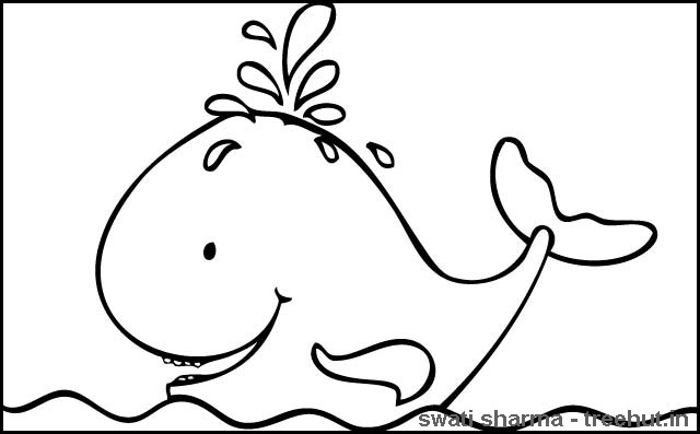 Free Coloring Book Whale Coloring Page Fresh At Interior Tablet ...