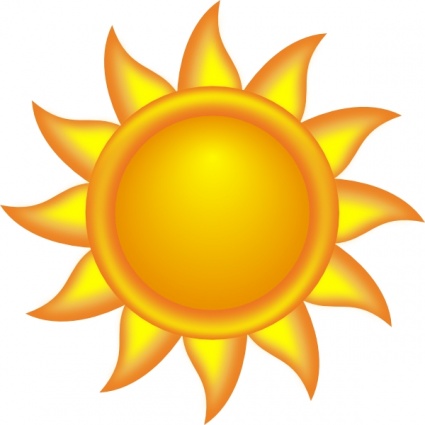 Hot Sun Clipart - ClipArt Best