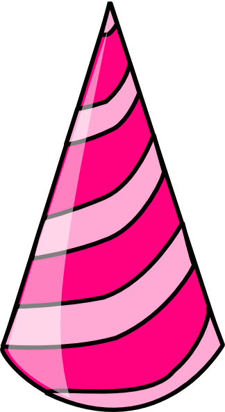 Translucent Birthday Hat - ClipArt Best