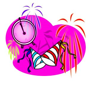 New years eve clipart calendar jpeg