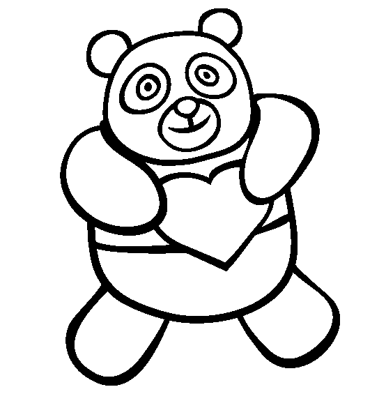 Printable Panda coloring pages for cute Kids in Panda Coloring ...