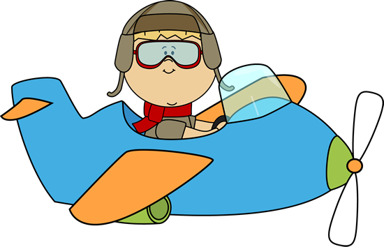 Clipart boy flying plane - ClipartFox