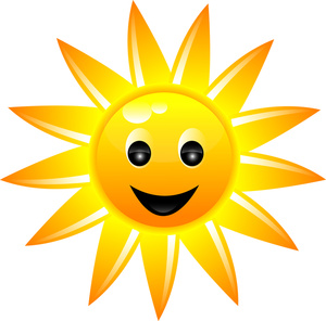 Clip Art Smiling Sun Clipart