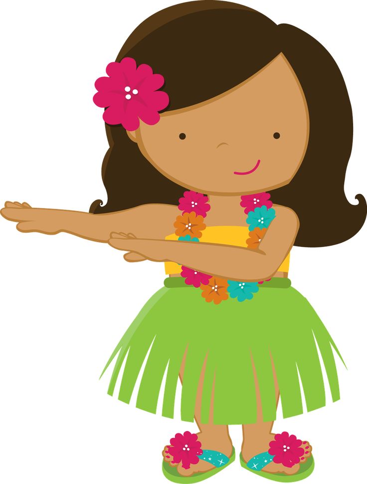 Hula Girl Cliparts - Cliparts and Others Art Inspiration