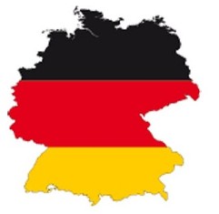 Modern languages Dept images - German map flag