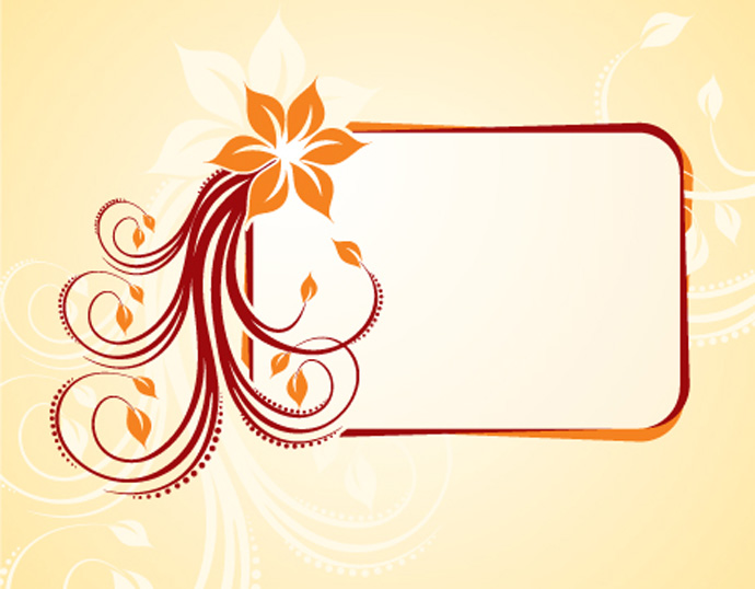 Flower Frame Vector Graphic free | Bing Gallery