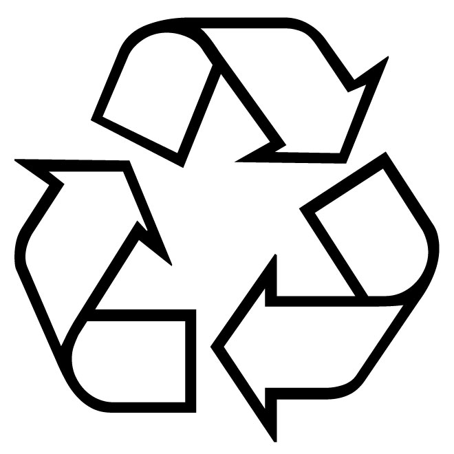 RECYCLE SYMBOL VECTOR LABEL - Download at Vectorportal