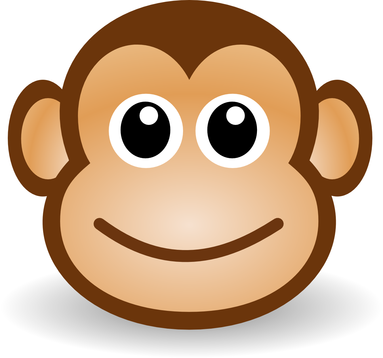 Monkey Cartoon Face - ClipArt Best