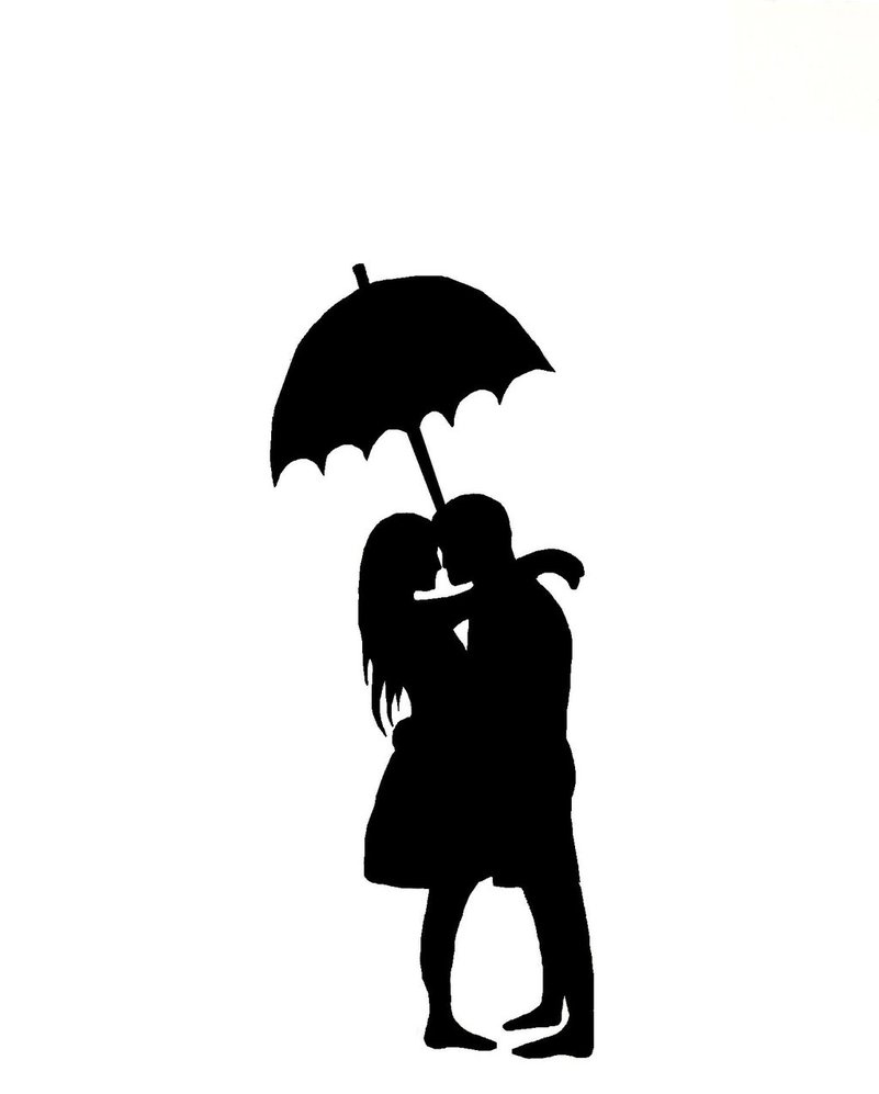 Silhouette Of Man And Woman - ClipArt Best