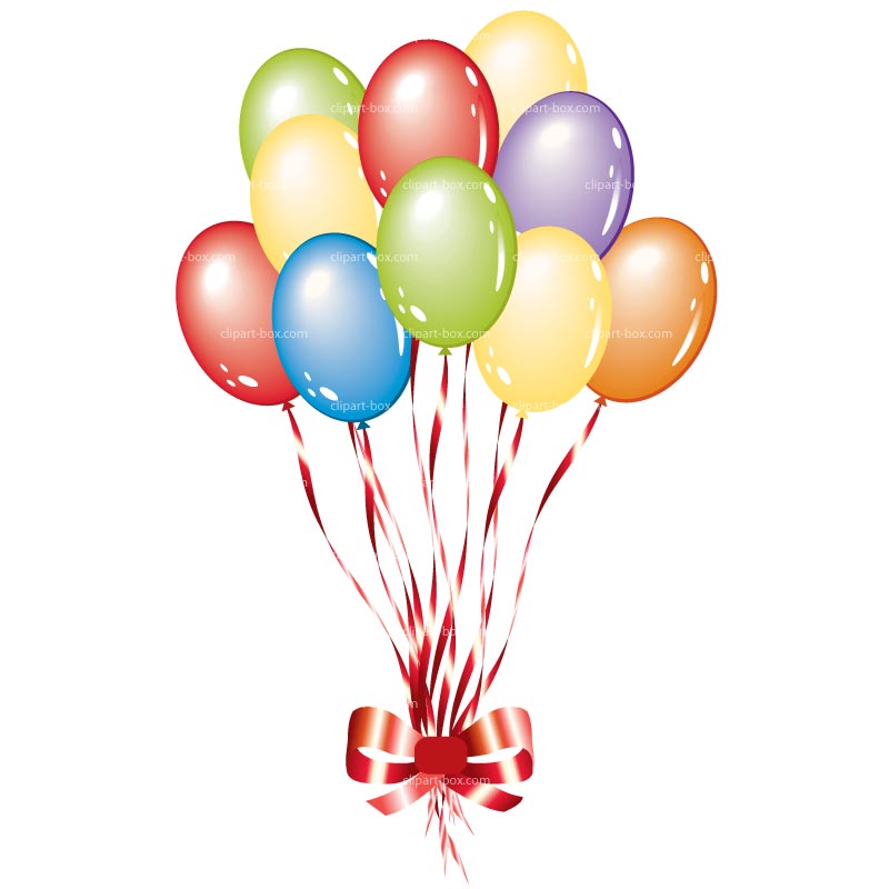 Party Balloons Clipart