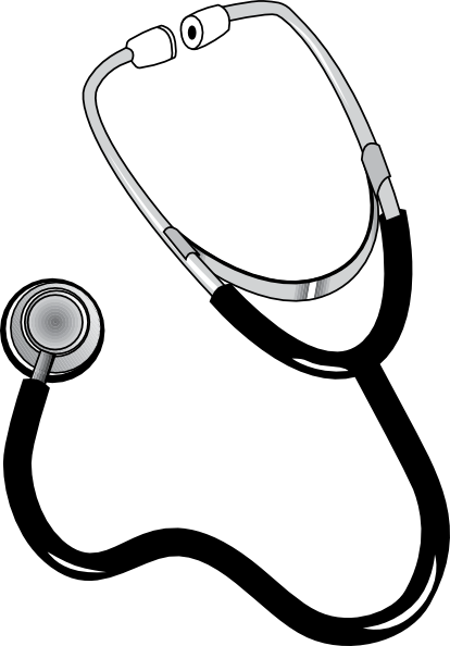 Stethoscope clip art Free Vector / 4Vector