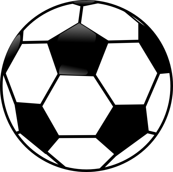 Football clipart black and white 2 soccer ball clip art 2 ...