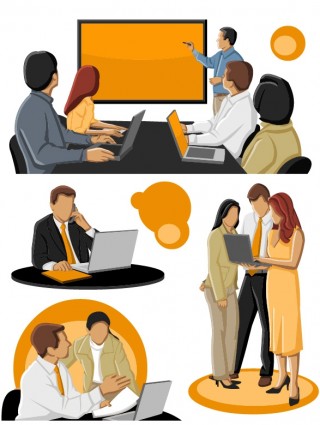 Free clipart images of business people