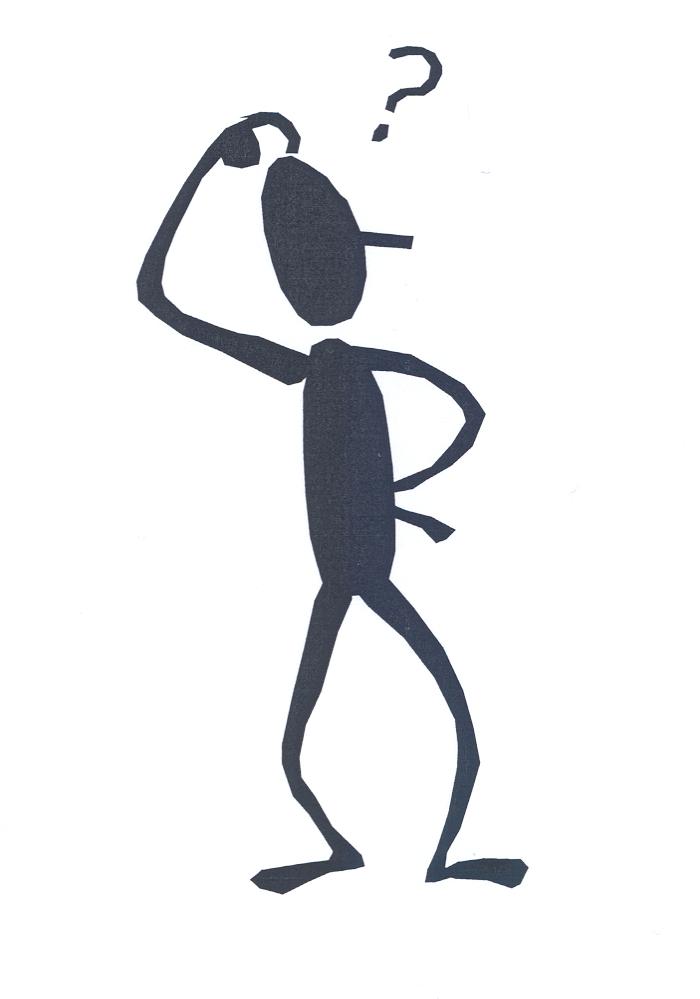 PUZZLED Stick Man - ClipArt Best