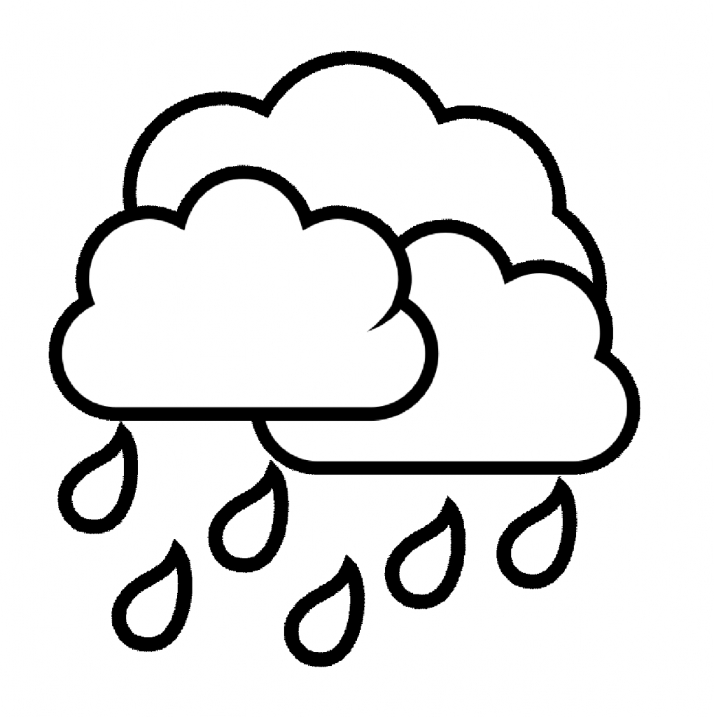 Raindrops Coloring Pages 1000 Images About Preschool Coloring ...