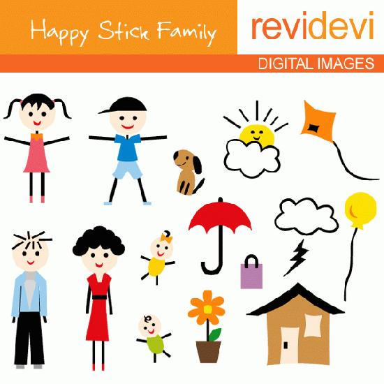 Family Members Clipart