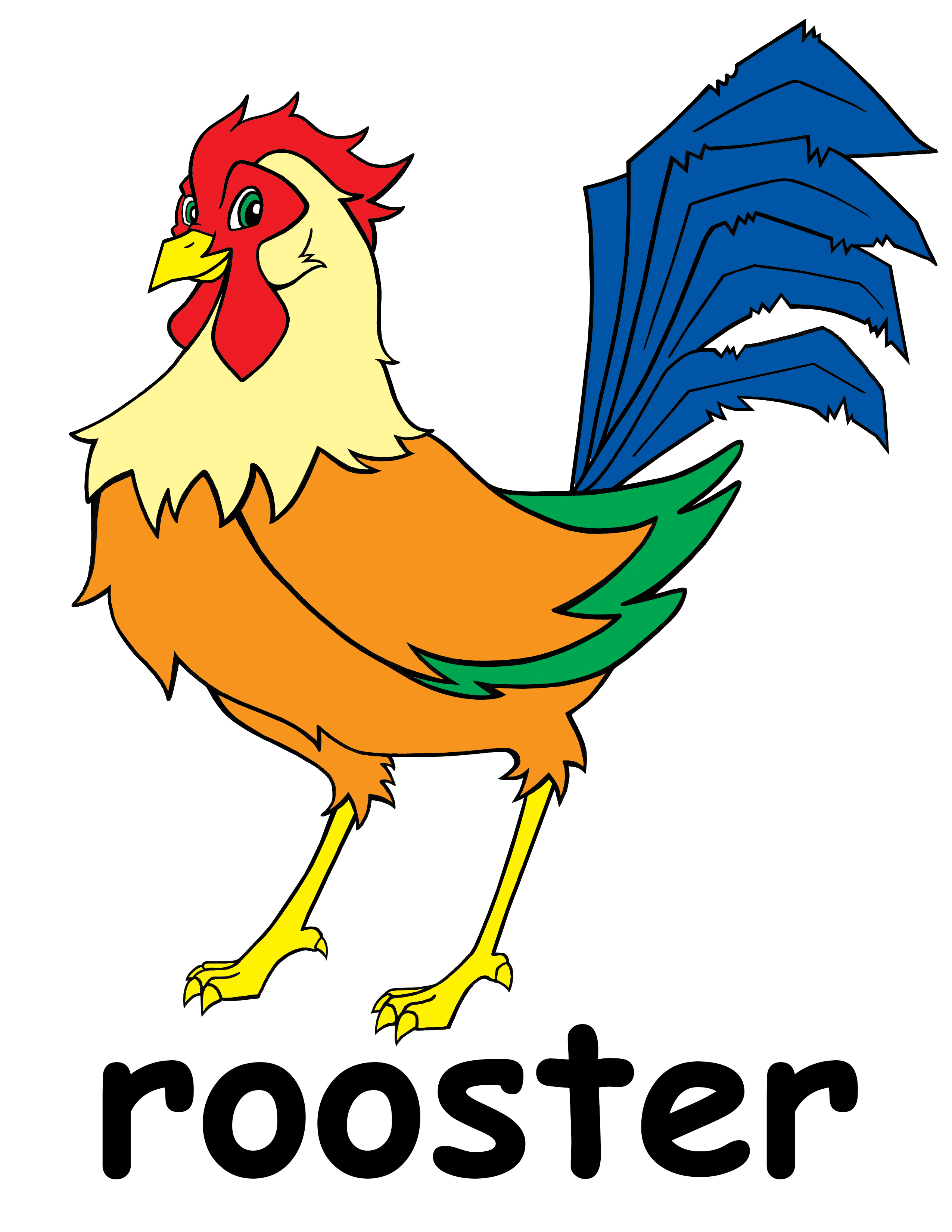 Rooster Clip Art Free - Free Clipart Images