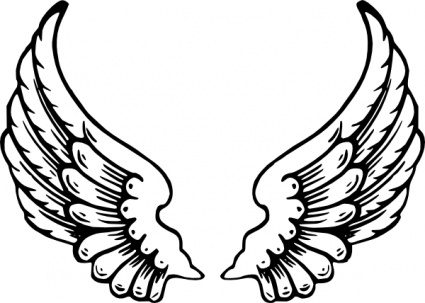 Heart With Wings Drawing - ClipArt Best